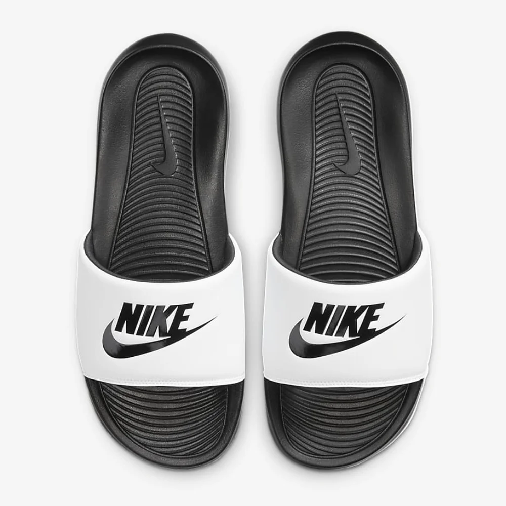 Nike Victori one black/ white Slides M Size 11